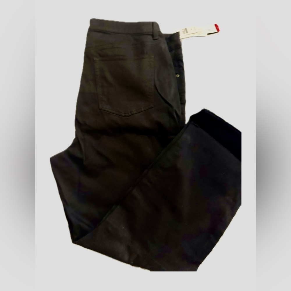 Talbots flawless five pocket, slim straight, high waist, jean.